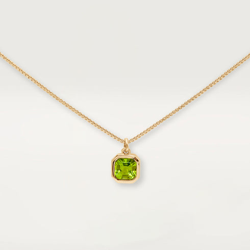 Peridot August Birthstone Necklace