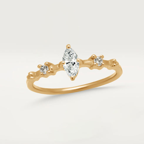 Crystal White Topaz Ring